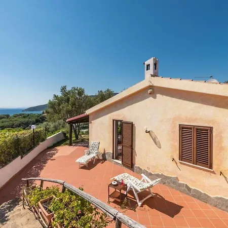 Panoramic At Kal'e Moru, Geremeas, Cagliari Geremeas